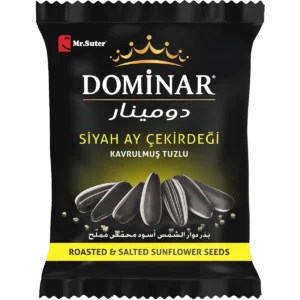 Roasted black salted sunflower seeds